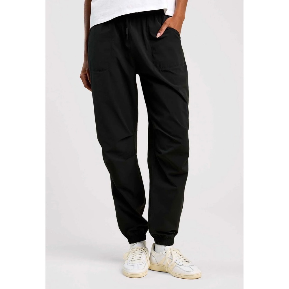 Nuuds Women XL Refine Joggers Draws Elastic Waist High Rise